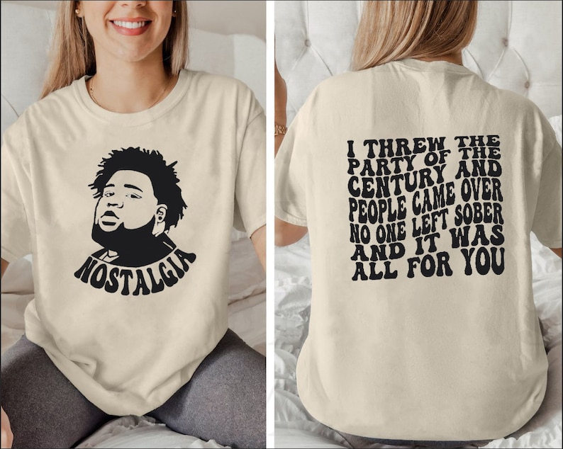 2 Side Rod Wave Nostalgia Rap 90S Bootleg Shirt