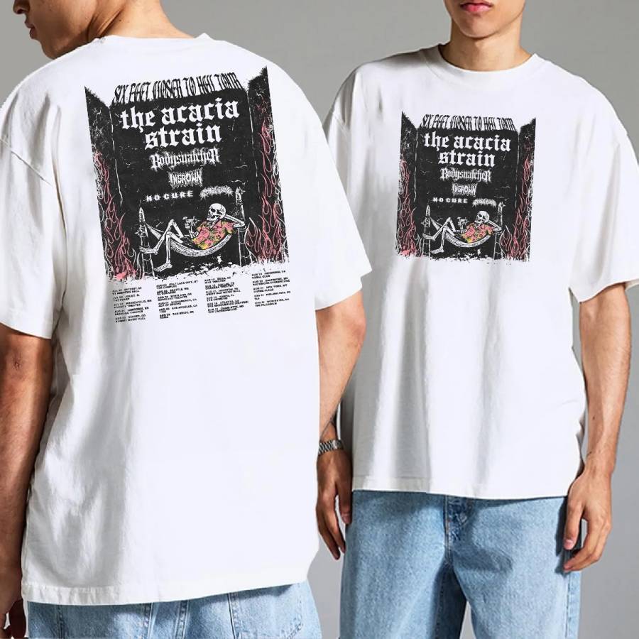 Acacia Strain The Six Feet Closer To Hell Tour 2025 Shirt