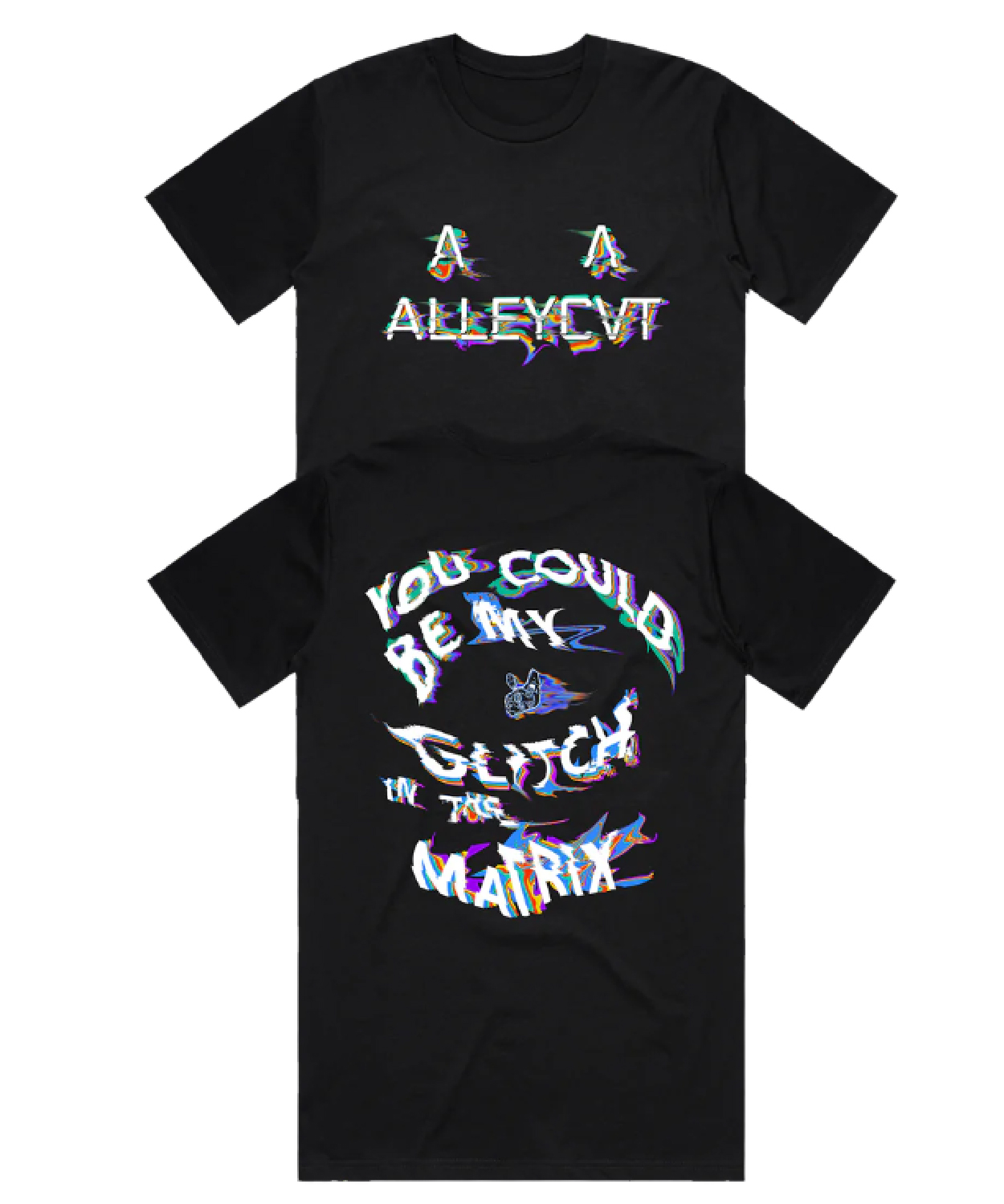 Alleycvt Glitch Shirt Kt8 Merch