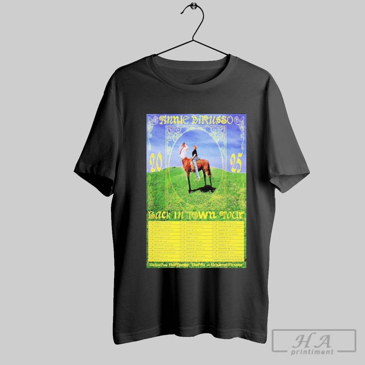 Annie Dirusso Back In Town Tour 2025 Shirt