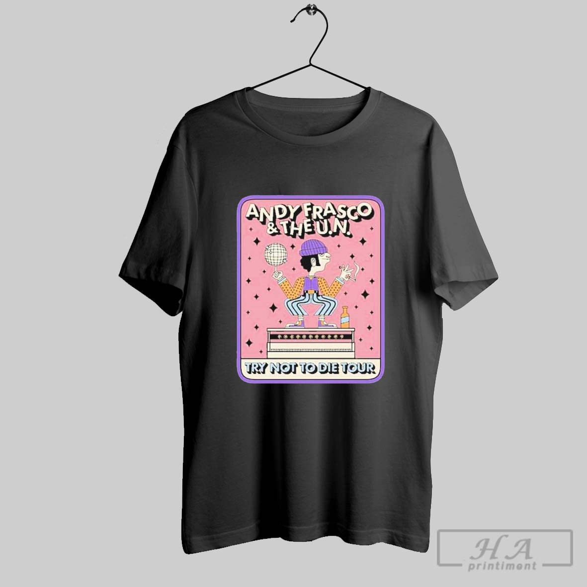 Andy Frasco And The Un Try Not To Die Tour 2025 Tour Shirt