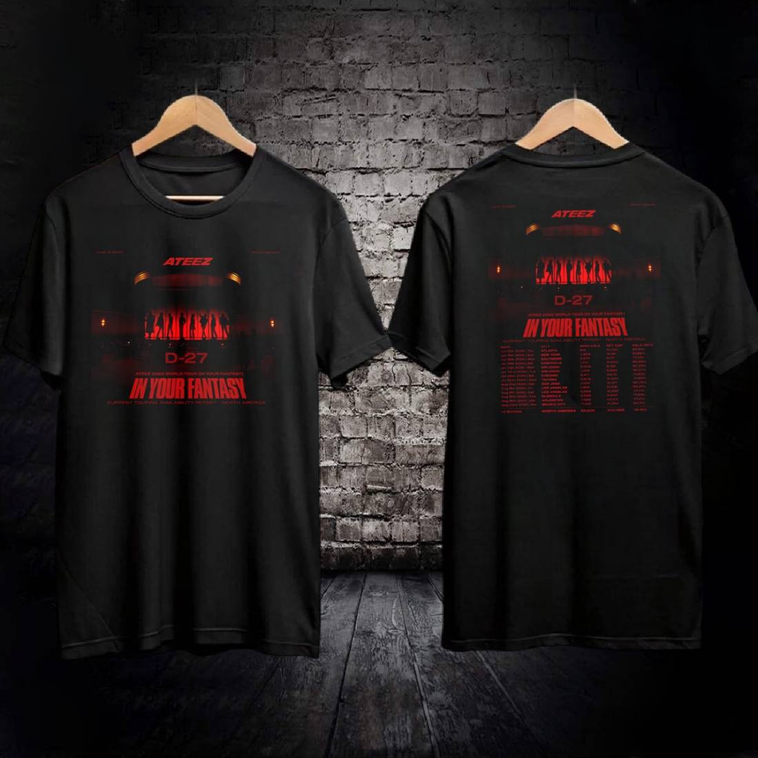 Ashirtz In Your Fantasy 2025 World Tour Shirt