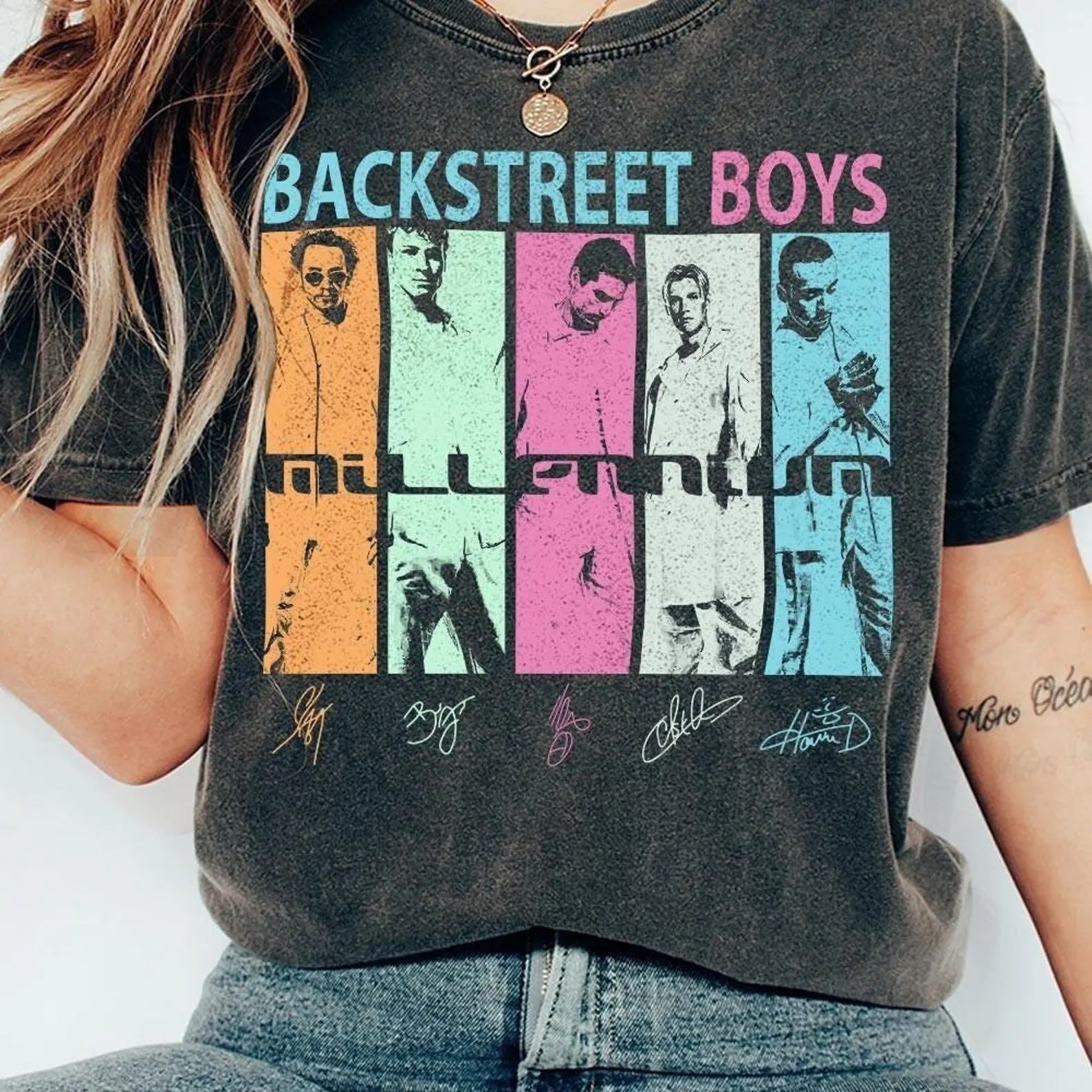 Backstreet Boys Millennium Tour Music Vintage Shirt