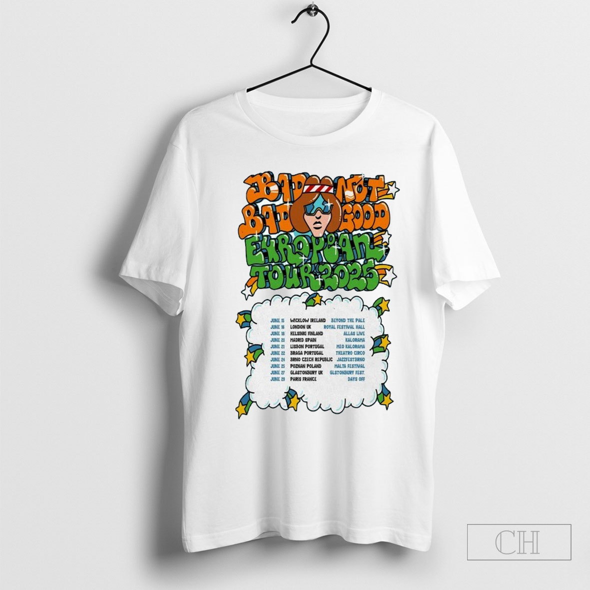 Badbadnotgood European Tour 2025 Shirt