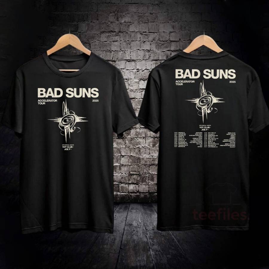Bad Suns Accelerator Tour 2025 Shirt