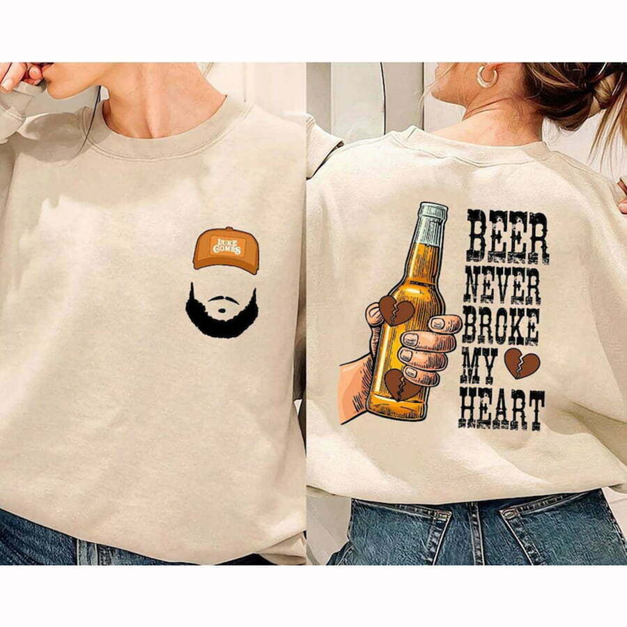 Beer Never Broke My HearShirt Luke Combs Concert Shirt