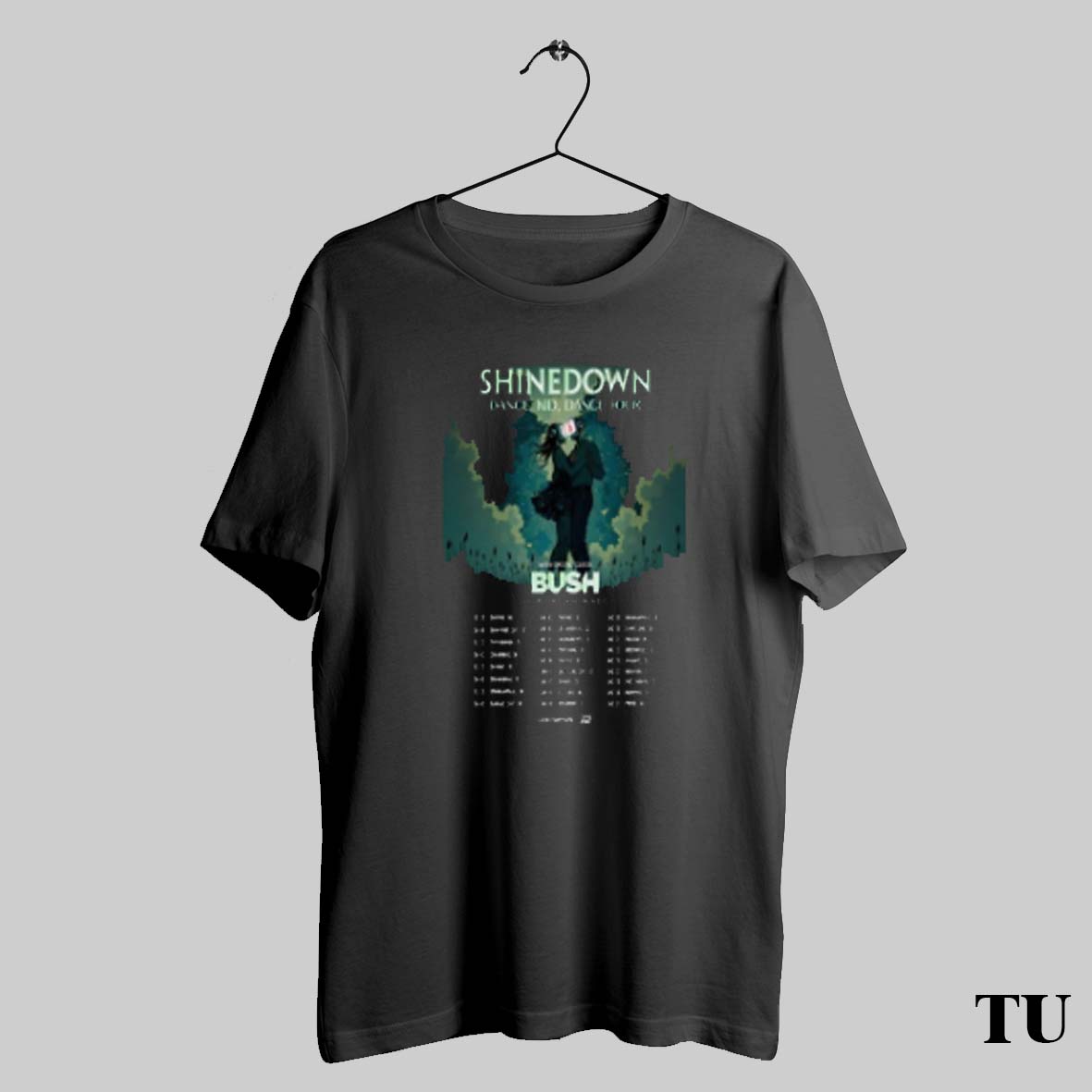 Best Shinedown Dance Kid Dance Us Tour 2025 Morgan Wade RoboShirt
