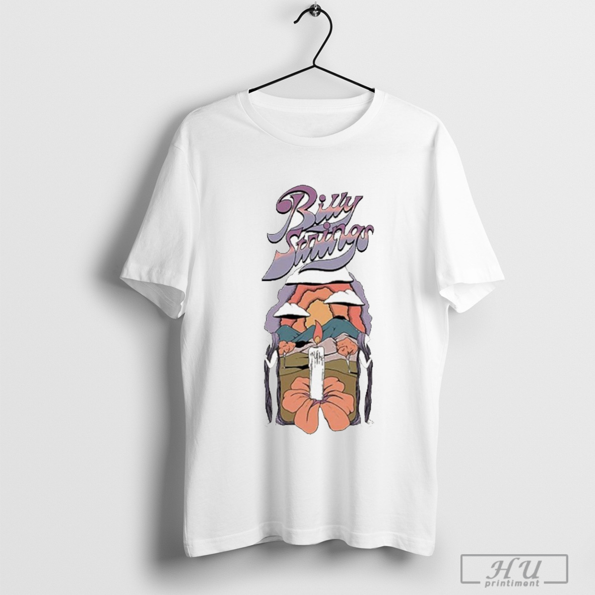 Billy Strings 2025 Winter Tour Candle Tee With Shirt