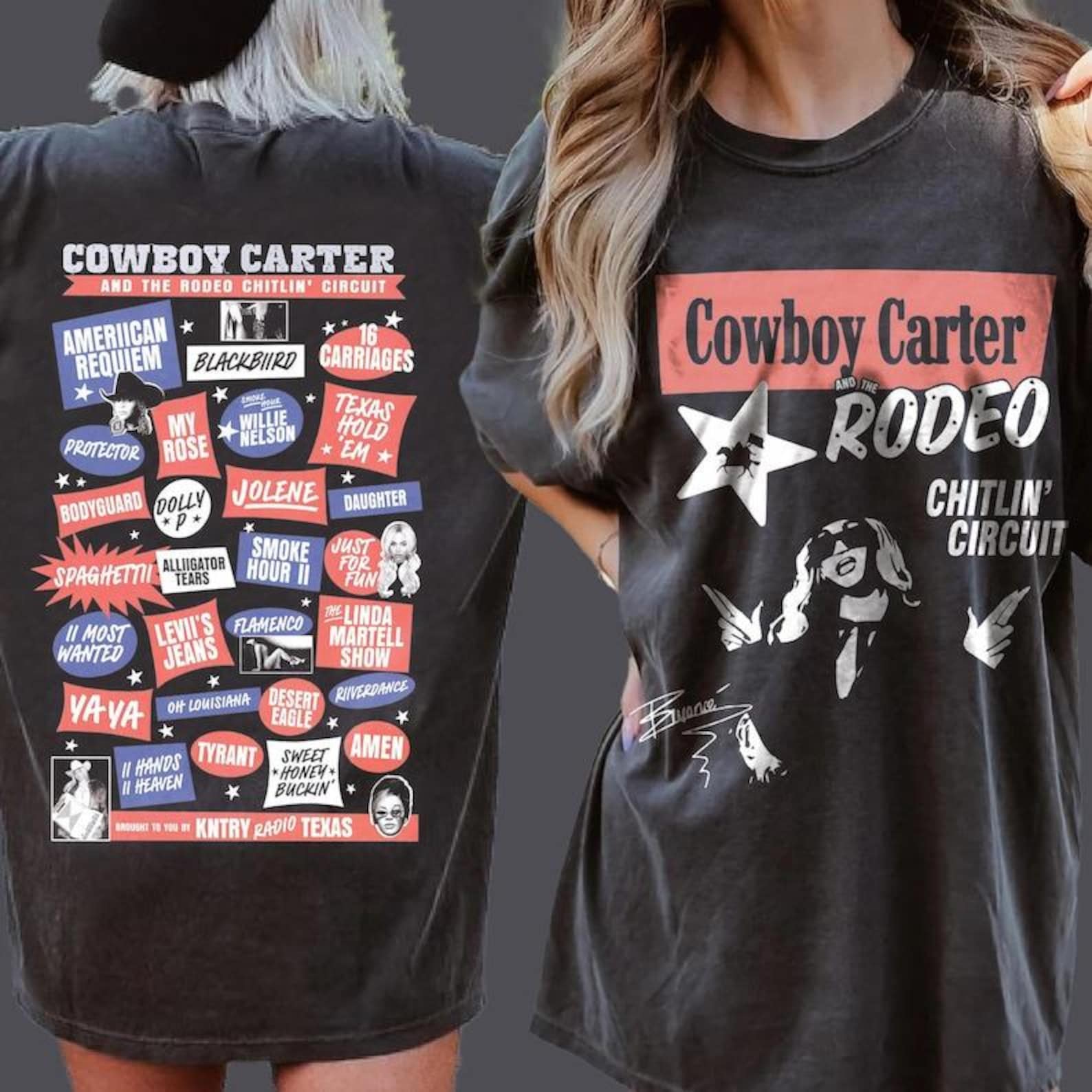 Beyonc? Rodeo Chitlin Circuit Tour 2025 Merch Retro Graphic Unisex Shirt