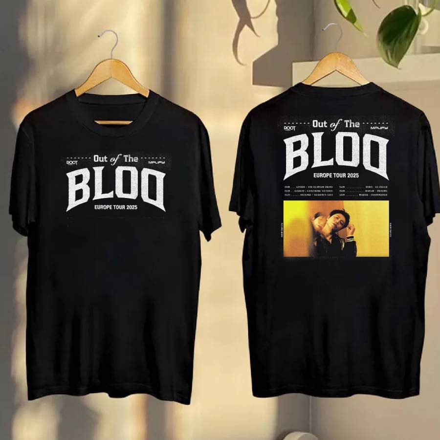 Bloo Europe Tour 2025 Shirt