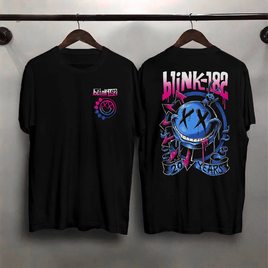 Blink 182 Double Sided Shirt, Blink 182 Merch, Blink 182 Shirt