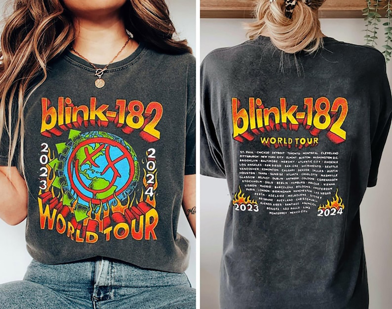 Blink 182 The World Rock N??Roll Shirt