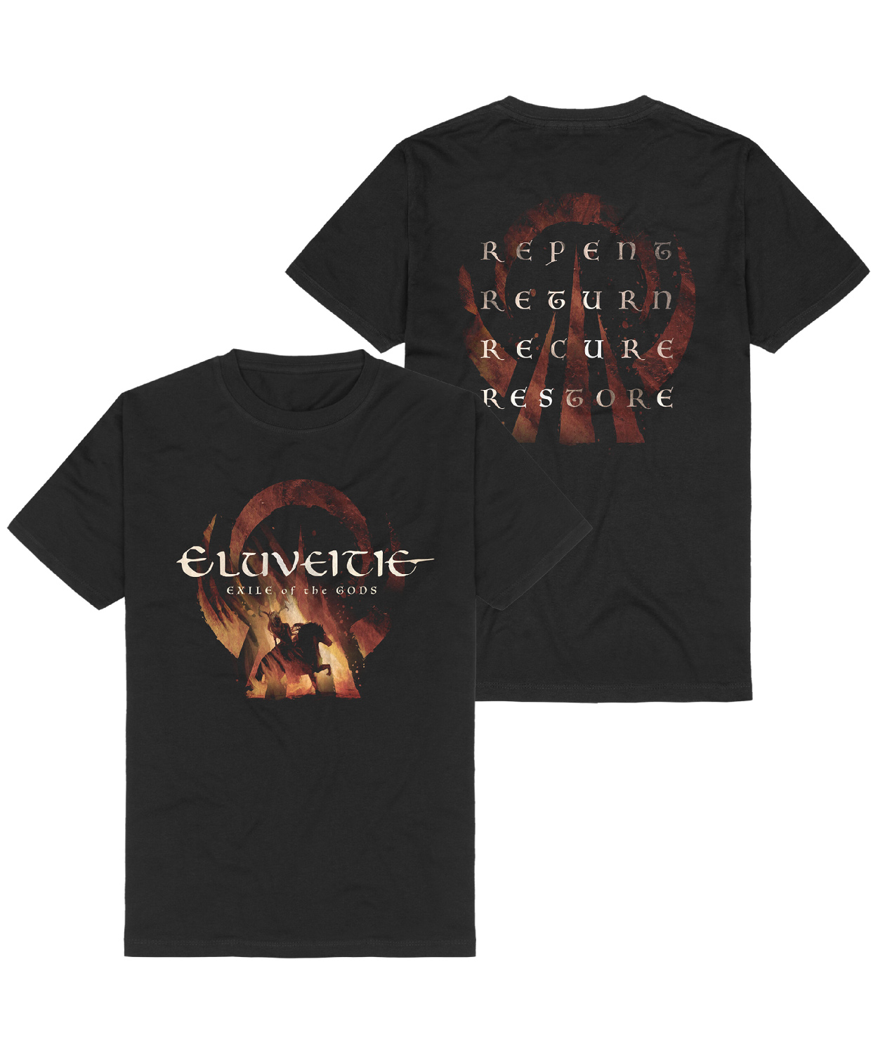 Bravado Merch Eluveitie Exile Rider Shirt