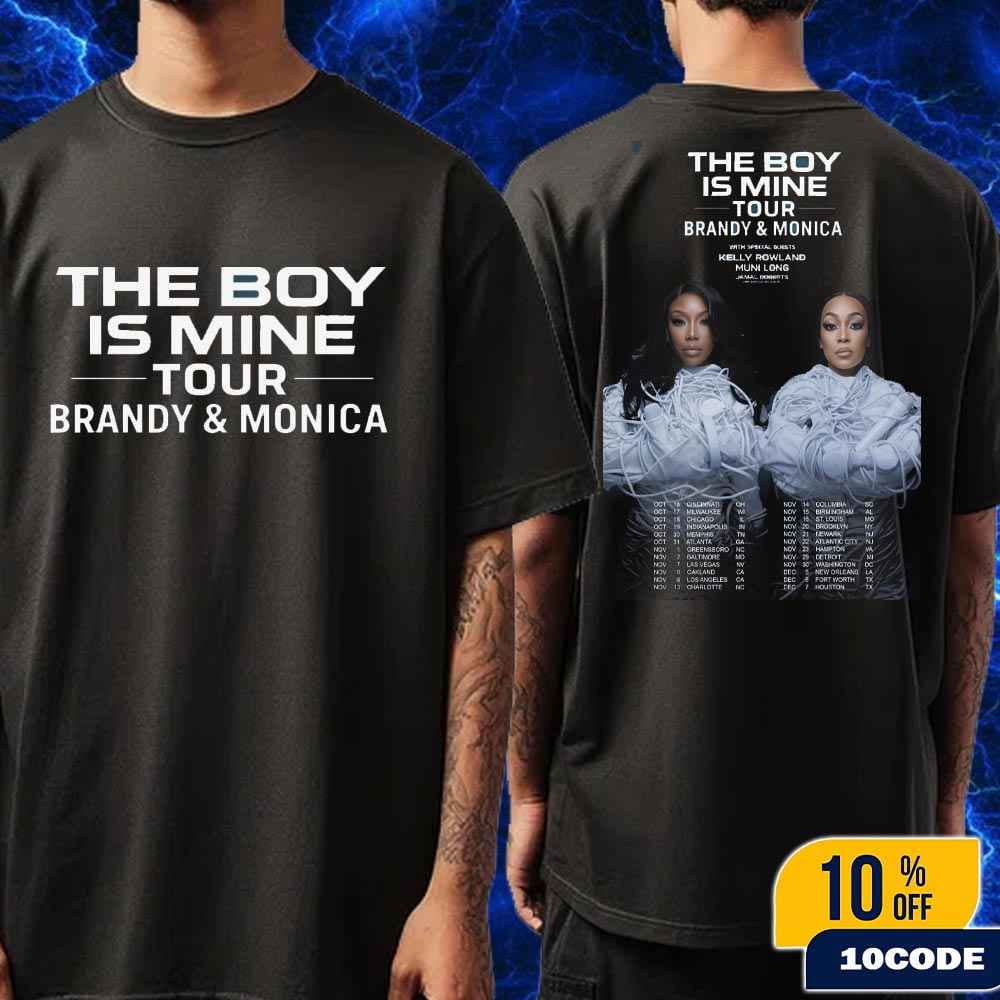 Brandy And Monica The Boy Is Mine Tour 2025 Shirt