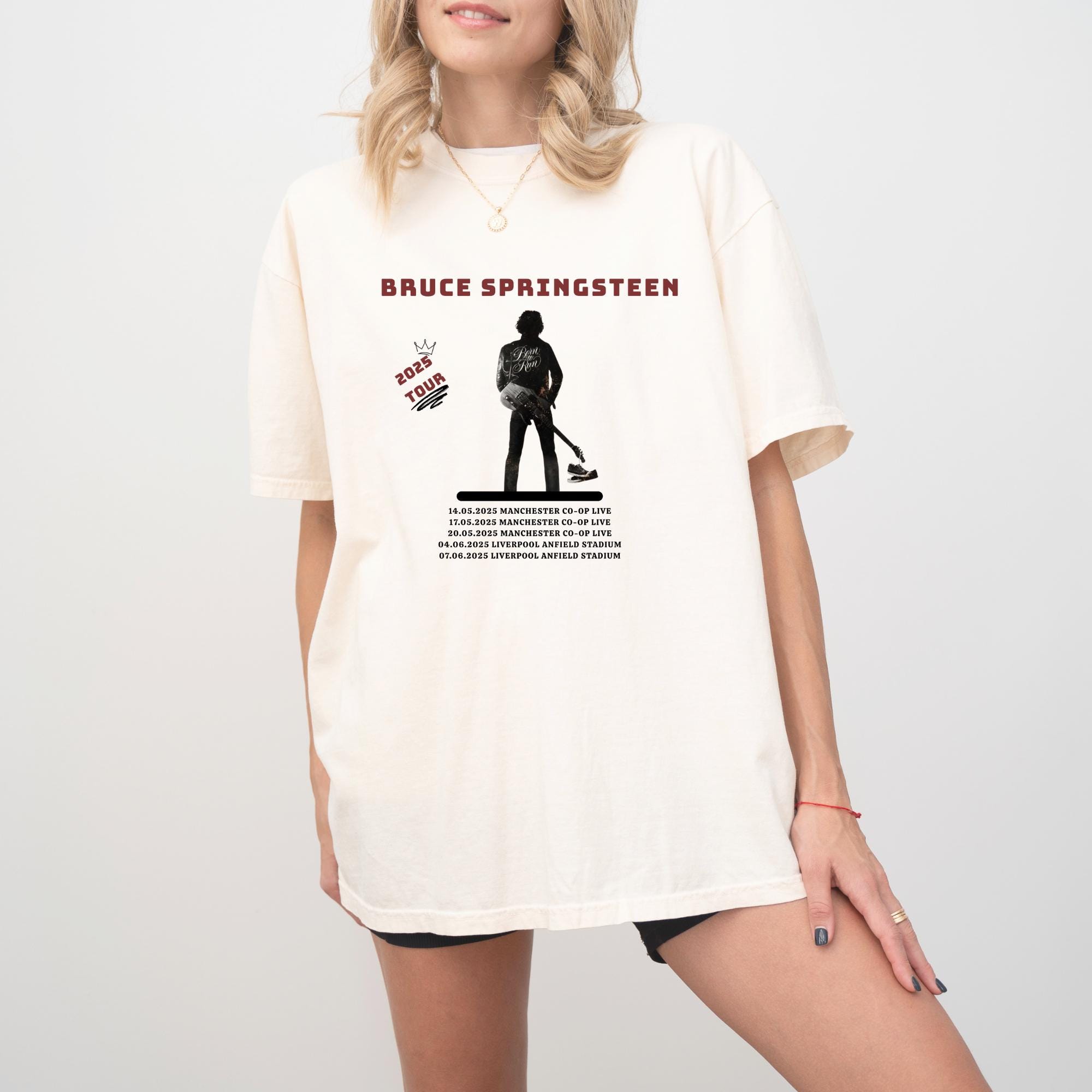 Bruce Springsteen Tour 2025 Concert Unisex Band Shirt