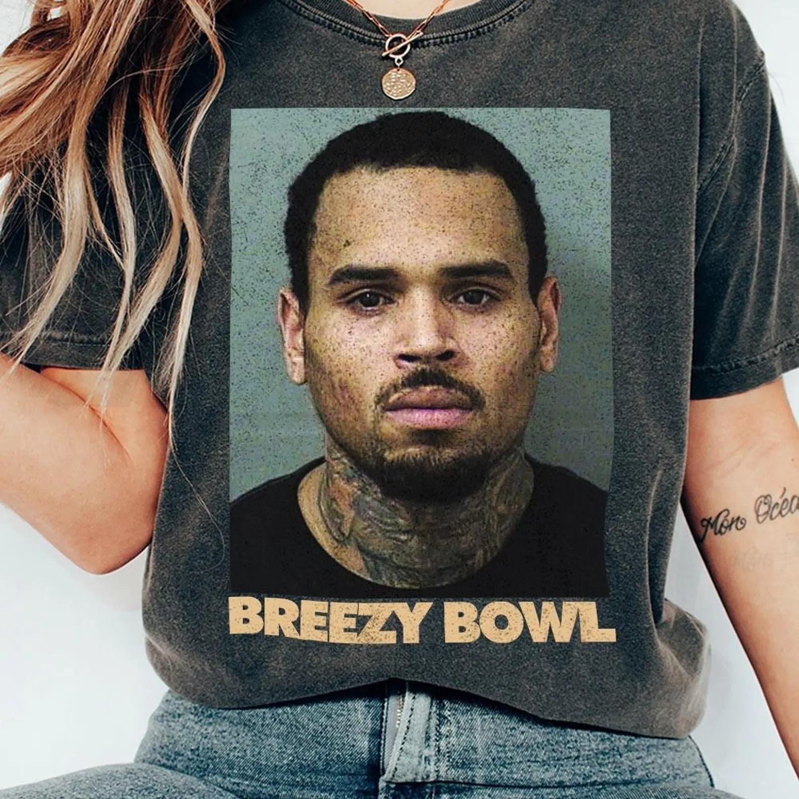 Chris Breezy Mugshot Tour 2025 Shirt