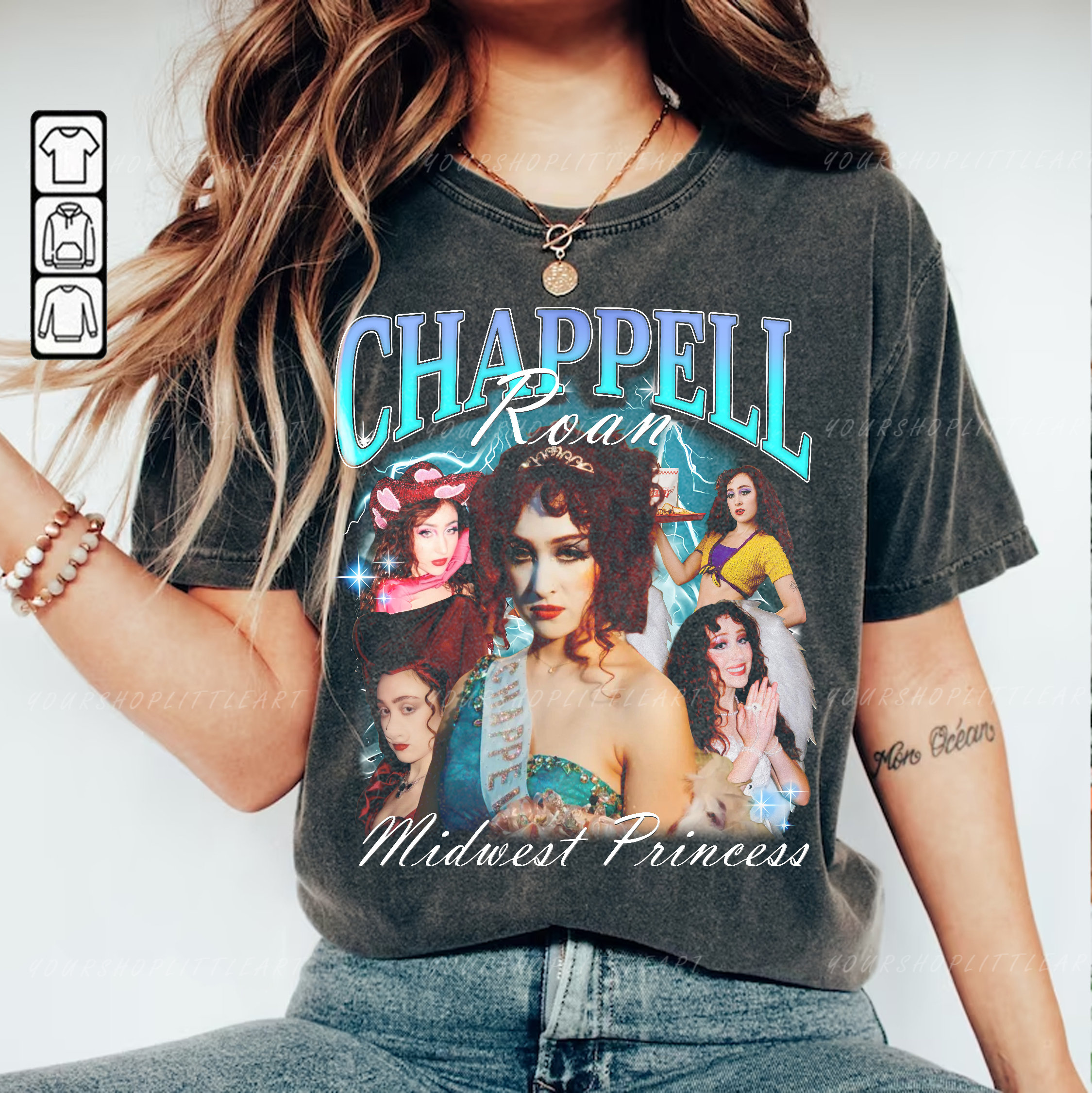Chappellroan Shirt, Midwest Princess Shirt, Retro 90S Tee