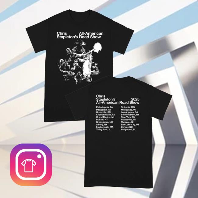 Chris Stapleton Store Merch 2025 Tour AdmaShirt