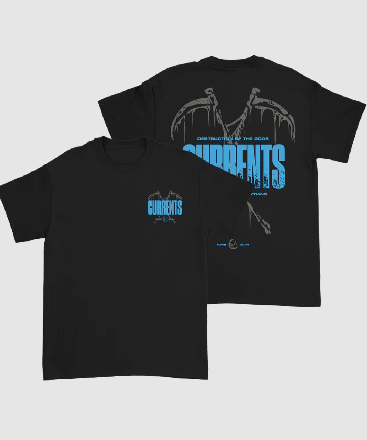 Currents Official Merchandise Destruction Of The Gods Shirt