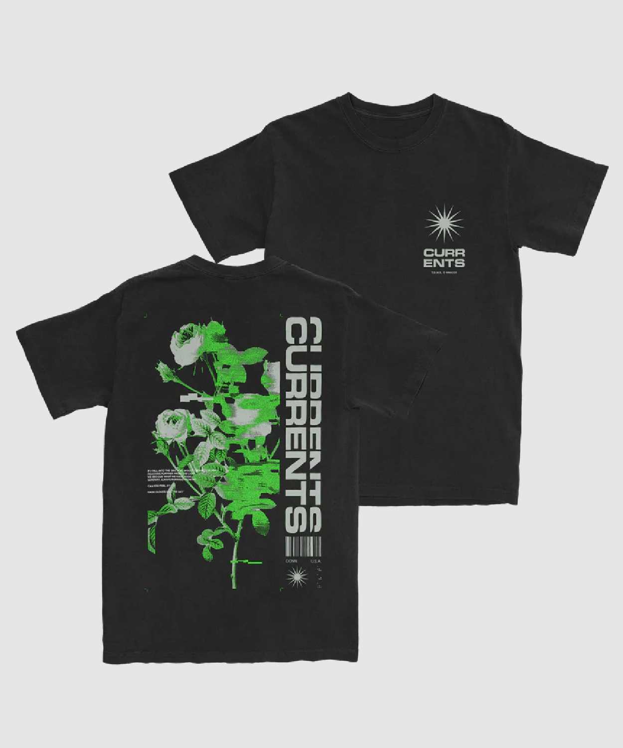 Currents Official Merchandise Glitch Shirt