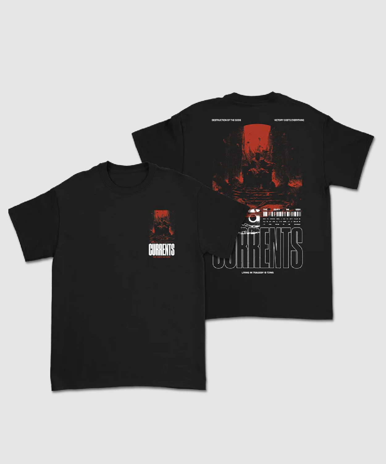 Currents Official Merchandise Destruction Shirt