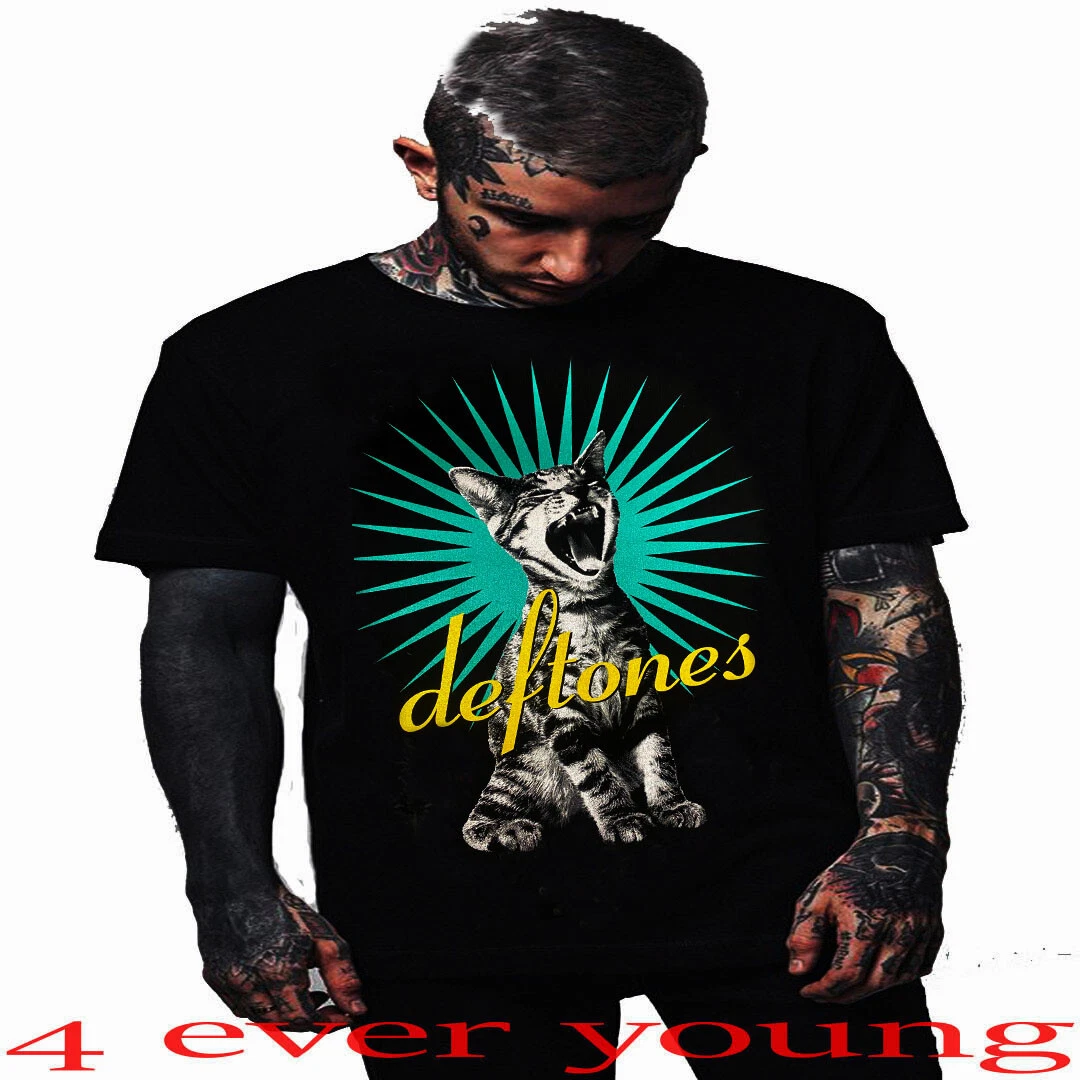 Deftones Cat Punk Rock Shirt