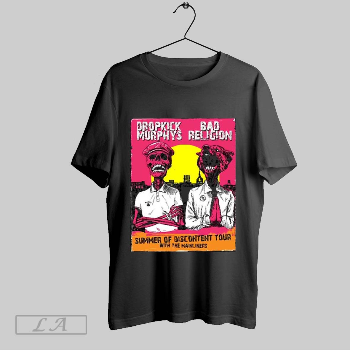 Dropkick Murphys And Bad Religion Summer Of Discontent Tour 2025 Merch Shirt