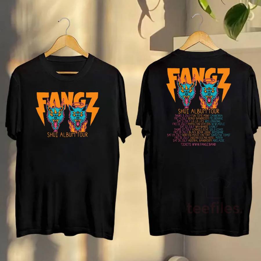 Fangz Shui 2025 Album Tour Shirt