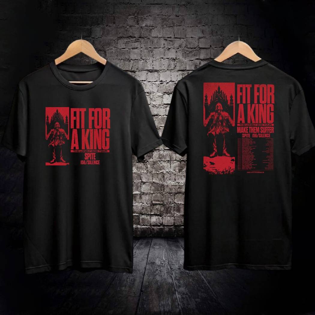 Fit For A King The Lonely God Tour 2025 Shirt