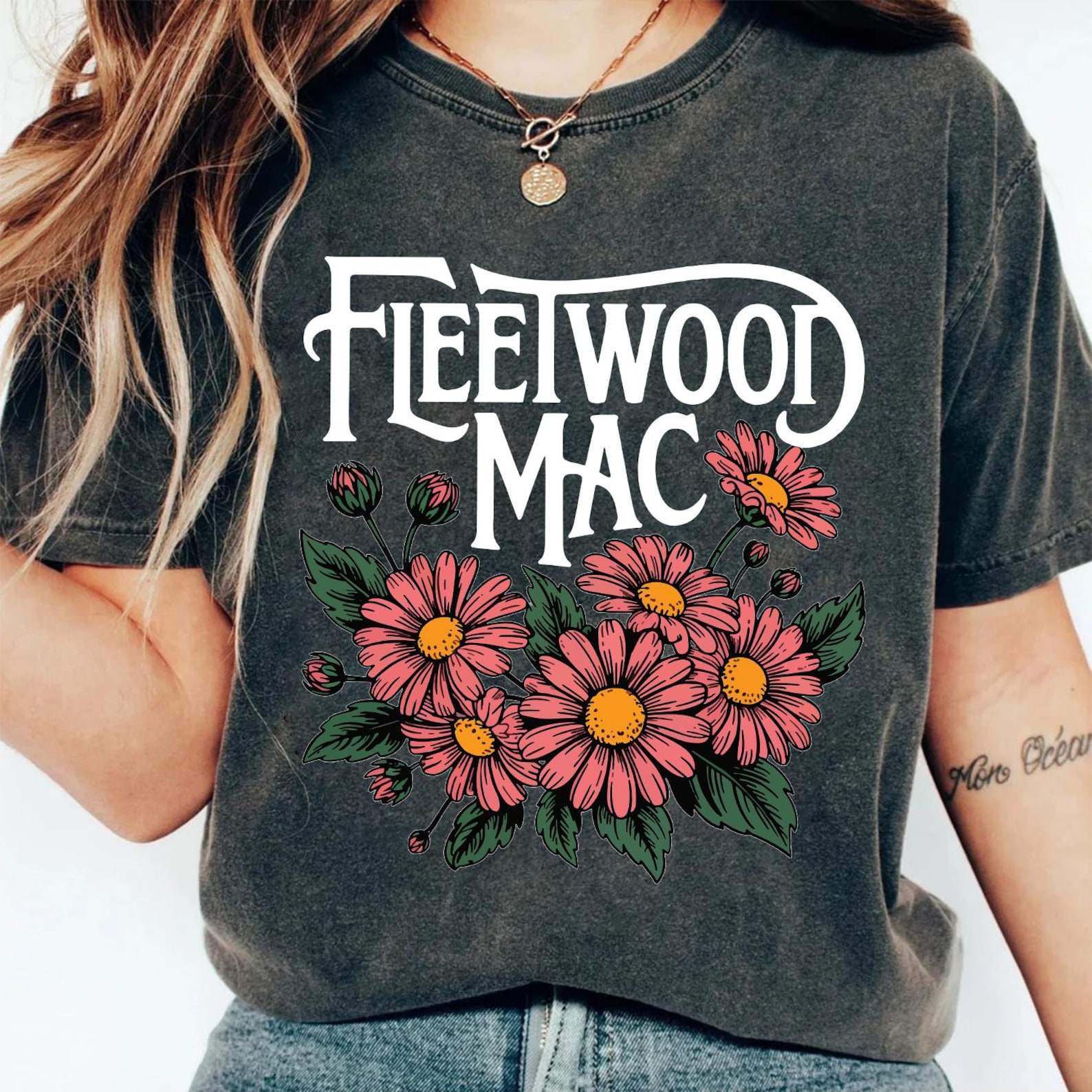 Fleetwood Mac Band Vintage Stevie Nicks Tee