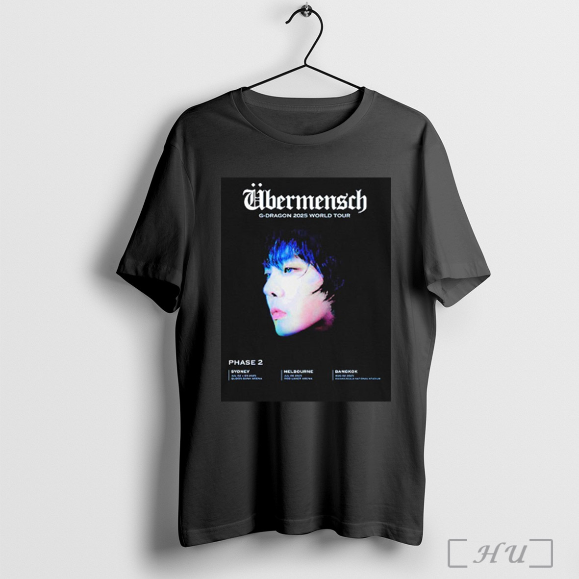 G Dragon Ubermensch 2025 World Tour Schedule Phase 2025 Shirt