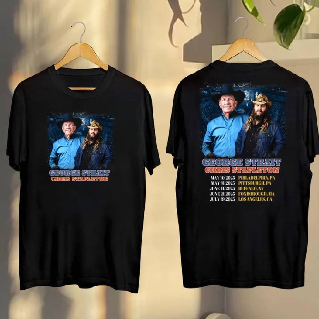 George Strait Chris Stapleton Tour 2025 Shirt