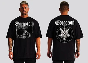 Gorgoroth Black Metal Short Sleeve Front And Back PrinShirt