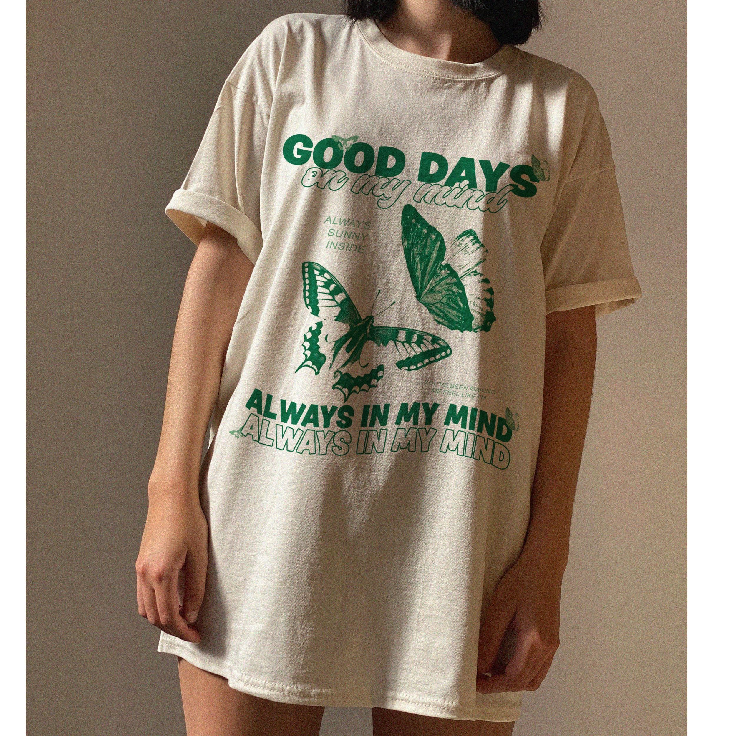 Good Days On My Mind Sza Tshirt, Hip Hop Tshirt, Retro Design, Sos Tshirt, Ctrl Tshirt, Fan Merch