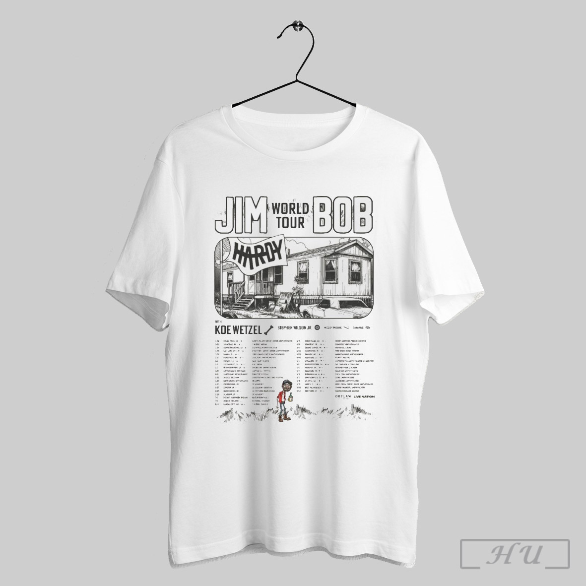 Hardy Announces 2025 Jim Bob World Tour Shirt