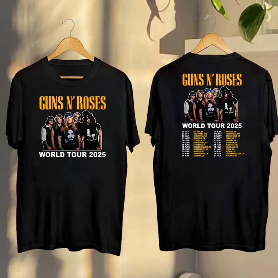 Guns N??Roses World Tour 2025 Shirt