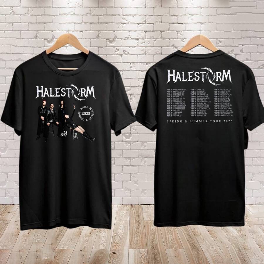 Halestorm Spring & Summer Tour 2025 Shirt