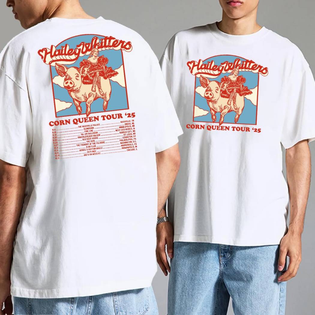 Hailey Whitters Corn Queen Tour 2025 Shirt