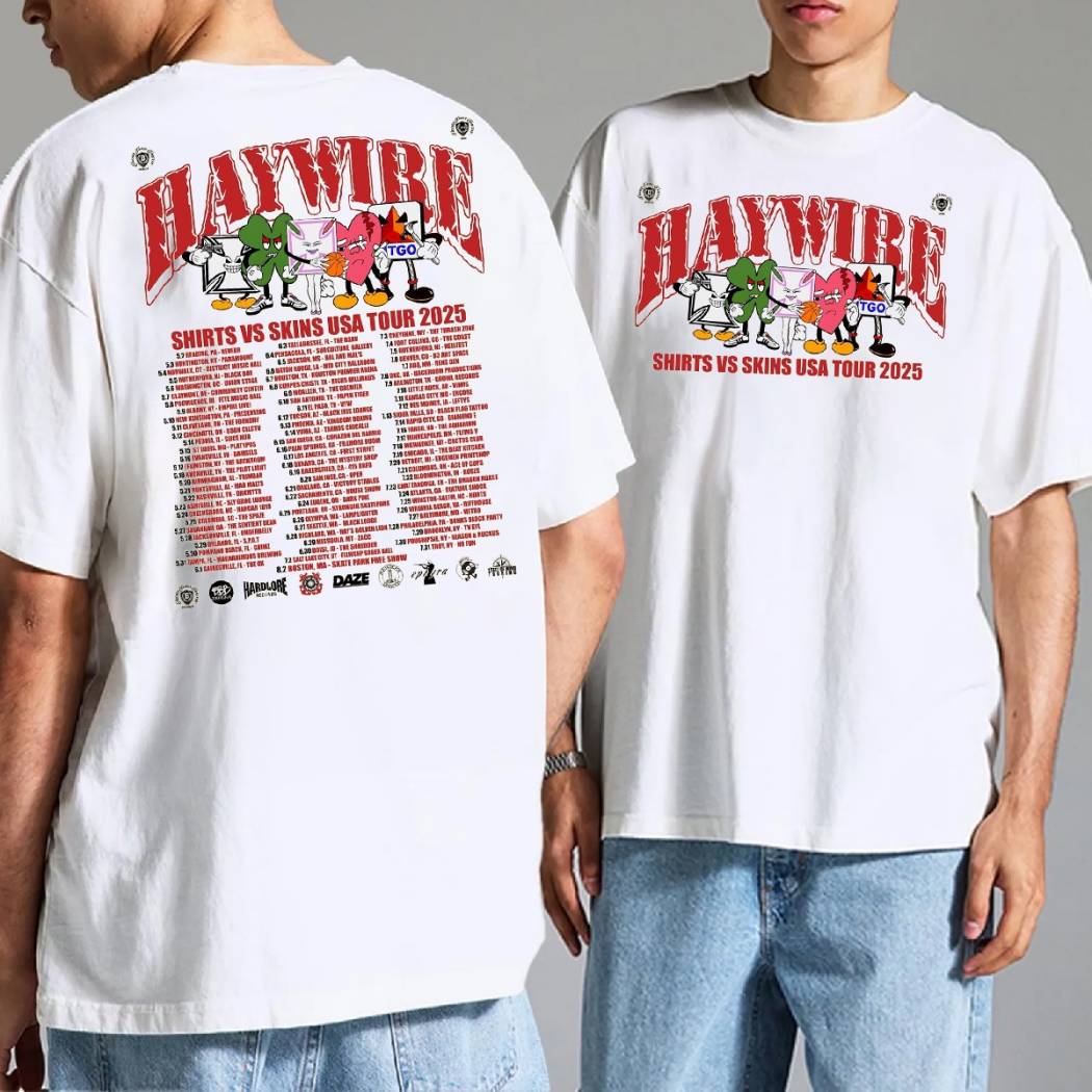 Haywire Shirt Vs Skins Usa Tour 2025 Shirt