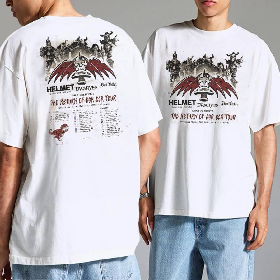 Gwar The Return Of Gor Gor Tour 2025 Shirt
