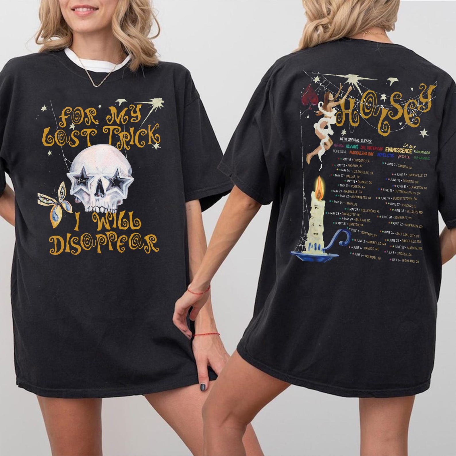 Halsey For My Last Trick The 2025 Tour Shirt 90S Vintage
