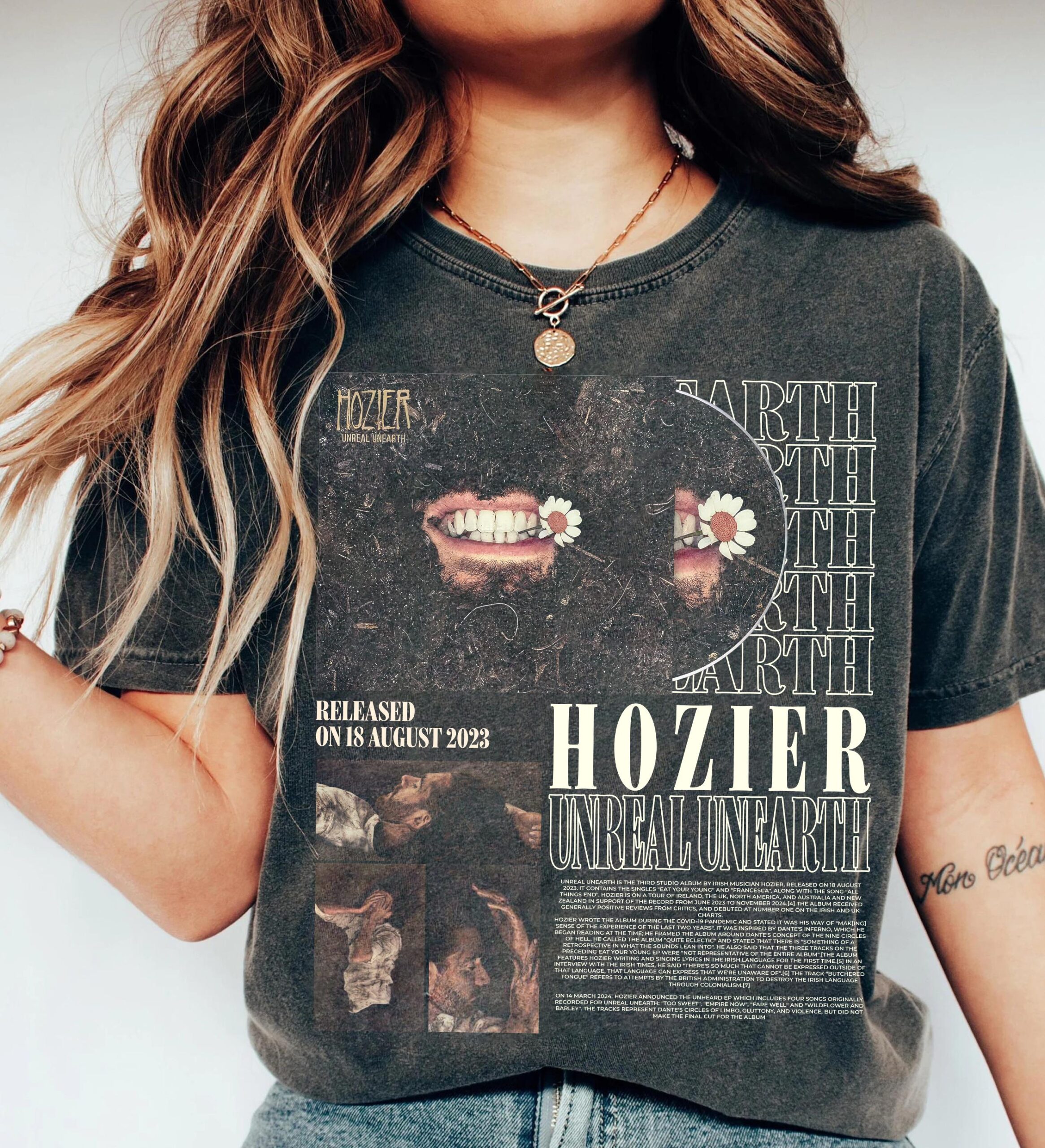 Hozier Unreal Unearth Shirt, Hozier Music Tour 2025 Shirt