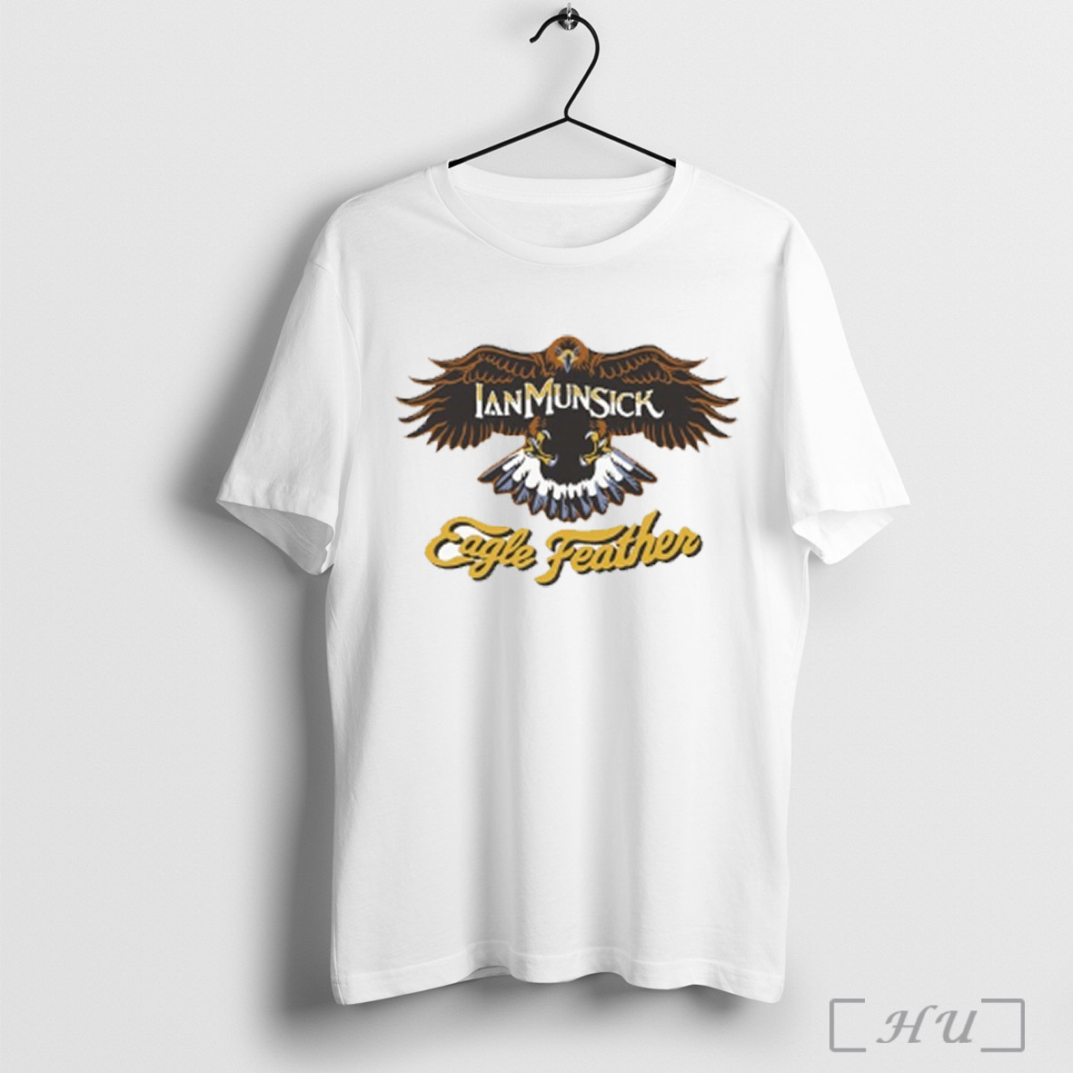 Ian Munsick On Tour 2025 Summer Eagle Feather Shirt