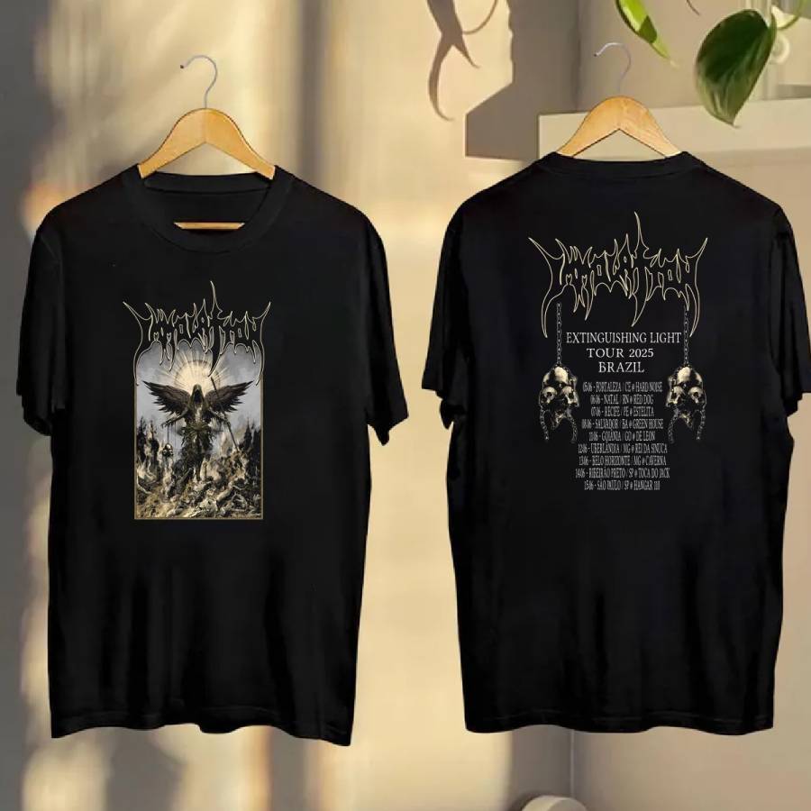 Immolation Extinguishing Light Tour 2025 Brazil Shirt