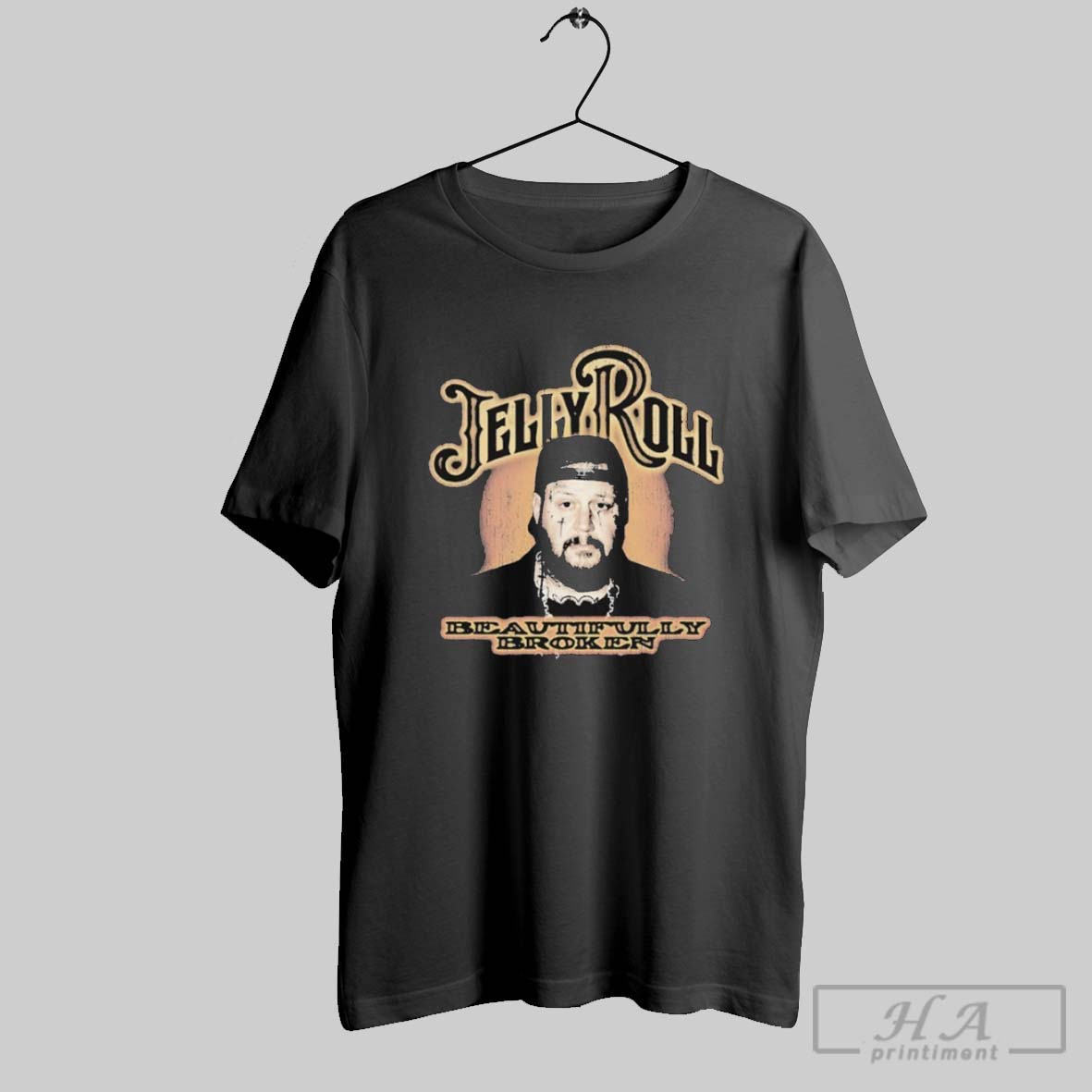 Jelly Roll Blue Portrait Tour 2025 Shirt