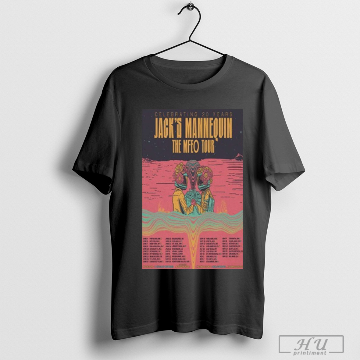 Jacks Mannequin Celebrating 20 Years The Mfeo Tour Boston Ma 2025 Tour Shirt