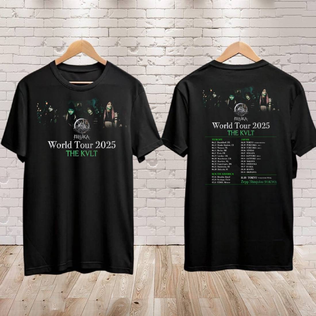 Jiluka The Kvlt World Tour 2025 Shirt