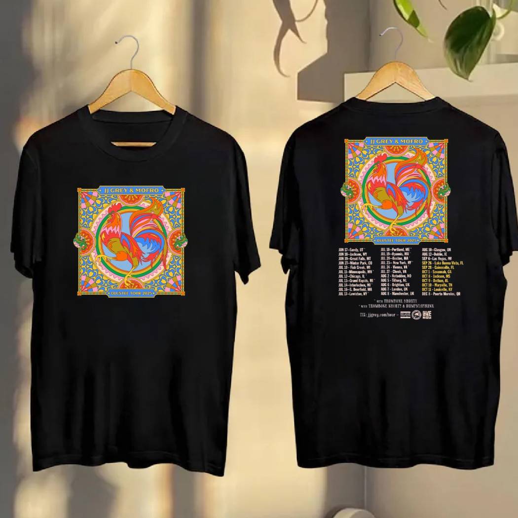 Jj Grey & Mofro Olusshirt Tour 2025 Shirt