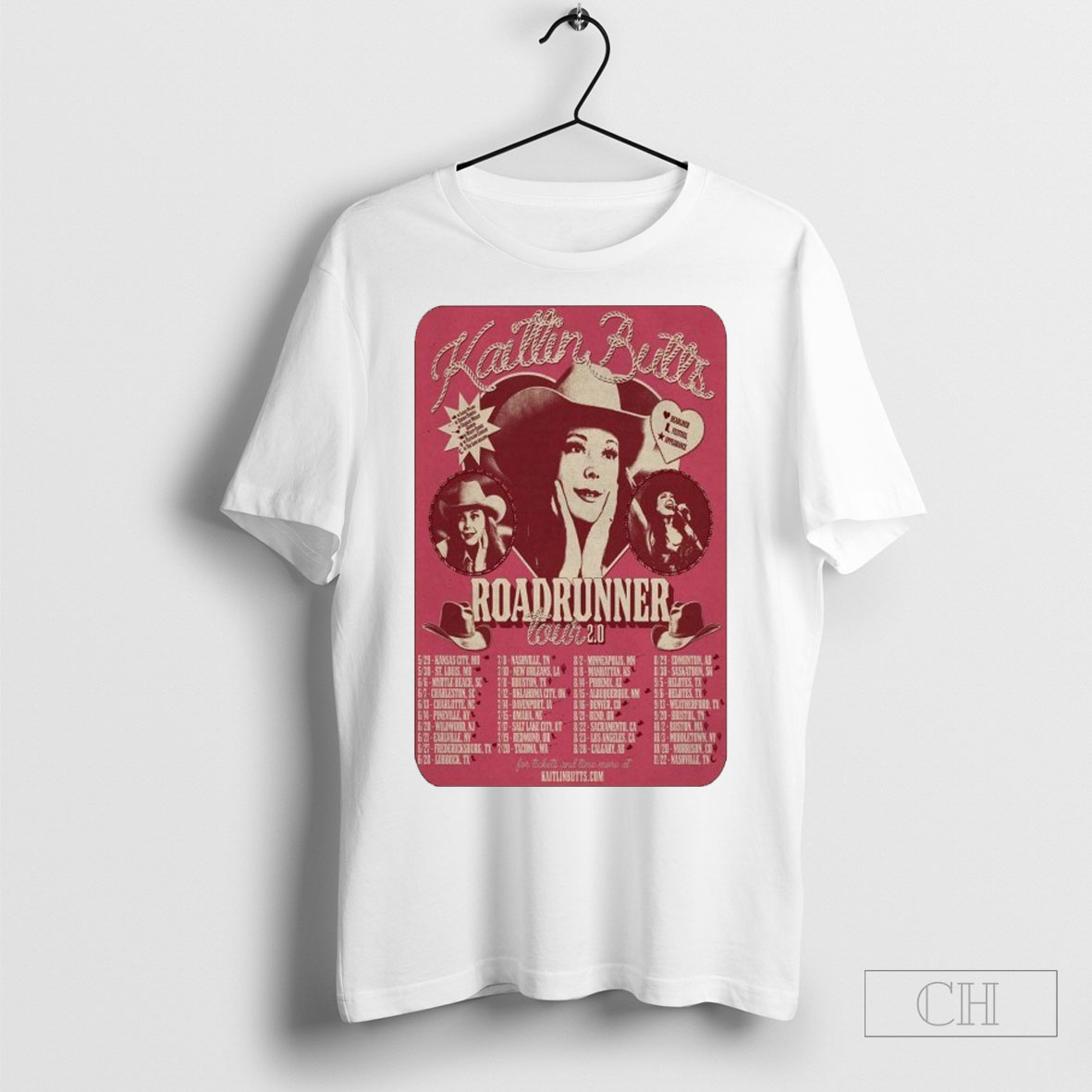 Kaitlin Butts The Roadrunner 2 0 Tour 2025 Shirt