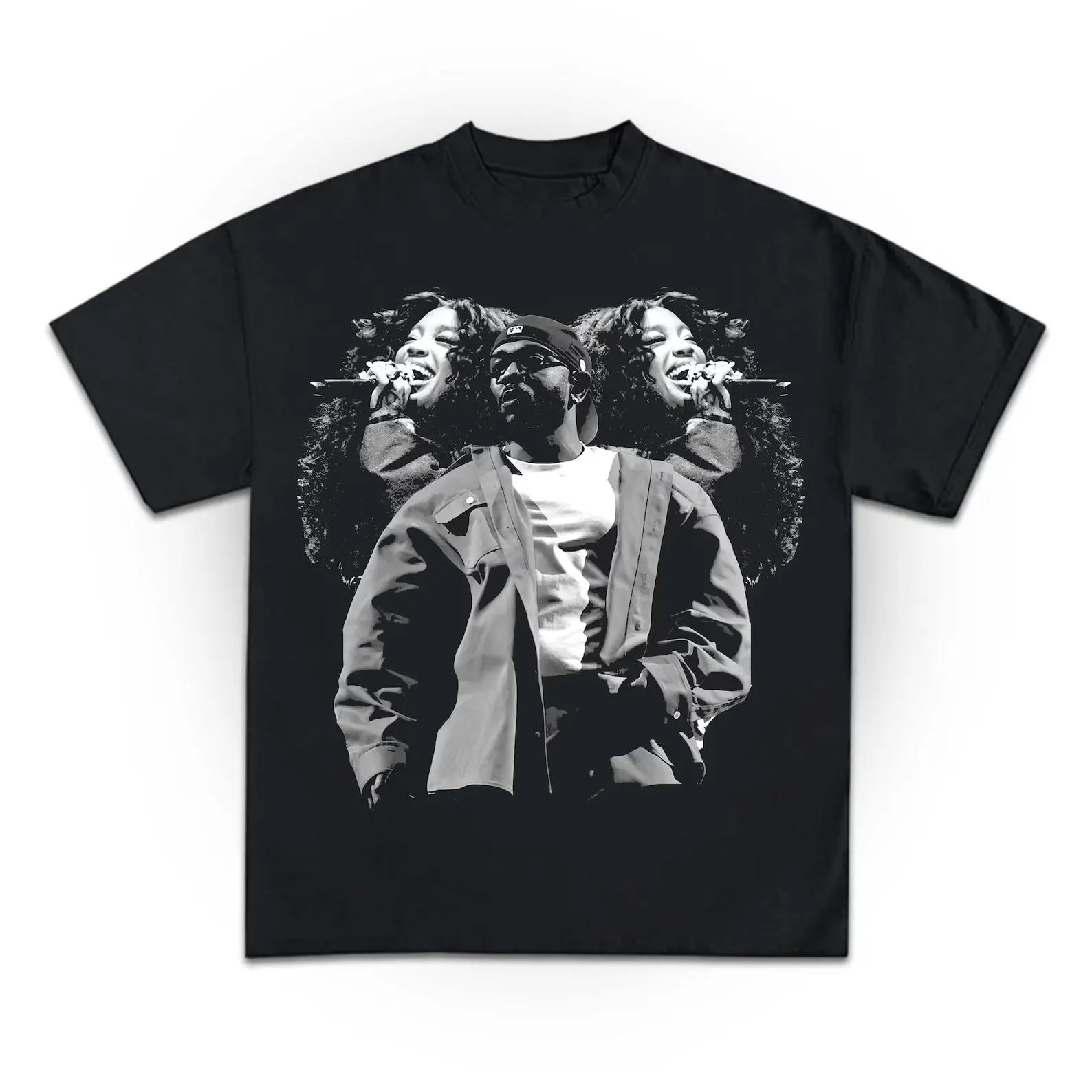 Kendrick Lamar Sza Tour Retro Grand National Tee